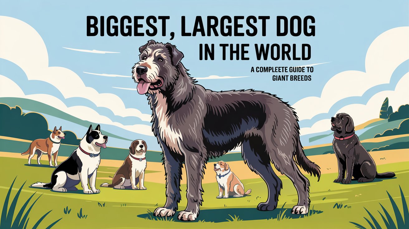 Biggest,-Largest-Dog-in-the-World: A-Complete-Guide-to-Giant-Breeds