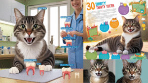 A-domestic-cat-contains-thirty-teeth in-total.